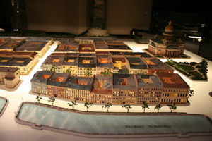 Макет Почтового квартала